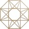 Ekena Millwork Guardian Wood Fretwork Pierced Ceiling Medallion, Birch, 38"OD x 14 3/4"ID x 1/4"T CMWP38X38X0250GDBI - alternate 1